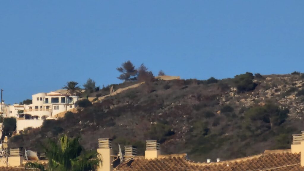 Abubilla plot from the Moraira Beach