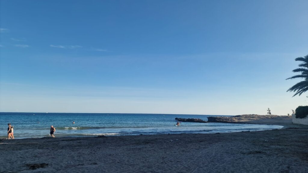 Moraira Beach afternoon 2