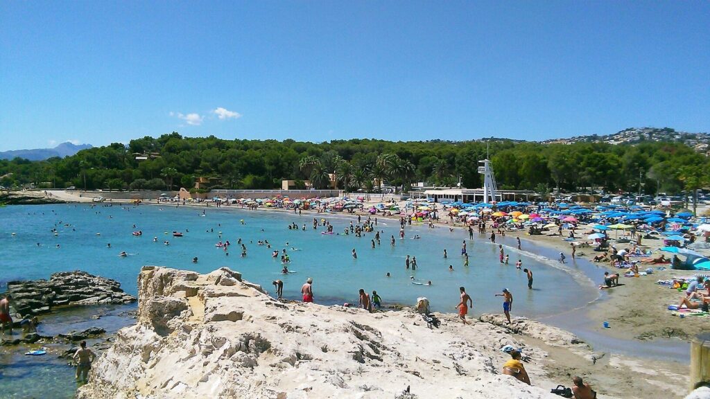 moraira beach